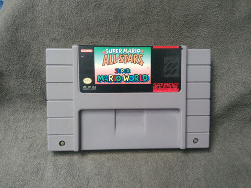 Super Mario All Stars + Mario World Para Super Nintendo Snes