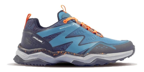 Imagen 1 de 7 de Zapatillas Jaguar Outdoor Hombre 3049 Azul-negro Cli