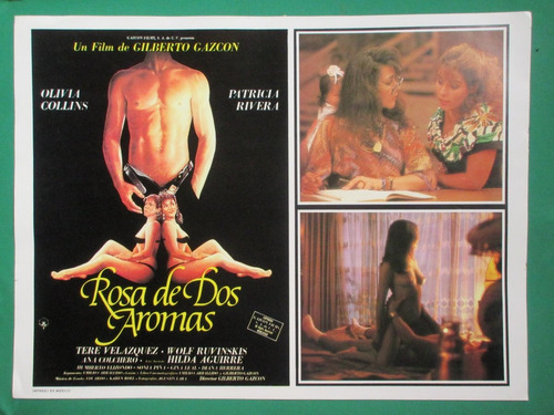 Olivia Collins Rosa De Dos Aromas Sexy Topless Cartel Cine 3