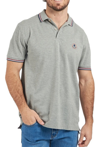 Chomba Hombre Oxford Polo Club Eros Manga Corta Algodon Pre