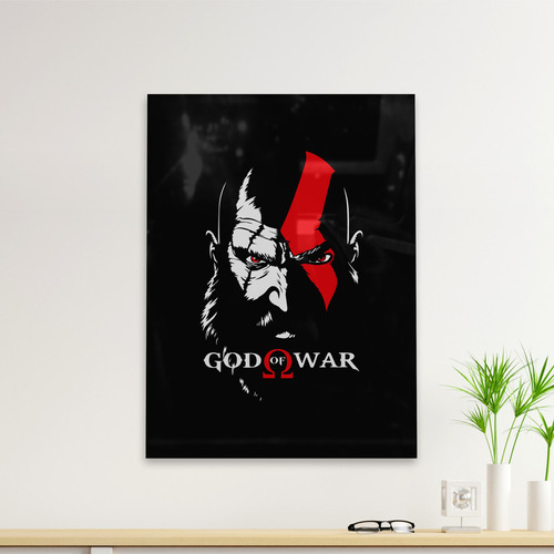 Cuadro Deco God Of War Face 2 (d1214 Boleto.store)