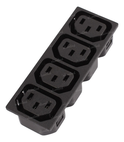 Conector Hembra Iec C13 Pc X4 Chasis Presion Taiwan Pack X10