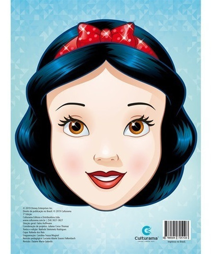 Imagem 5 de 7 de Livro De Atividades Princesas Disney Com Adesivos E Mascara