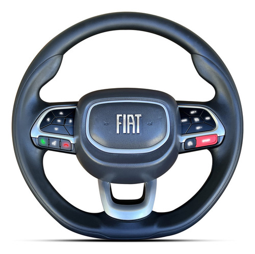 Volante Comando De Som Pronto Jfa Fiat Palio Uno Ano 2008