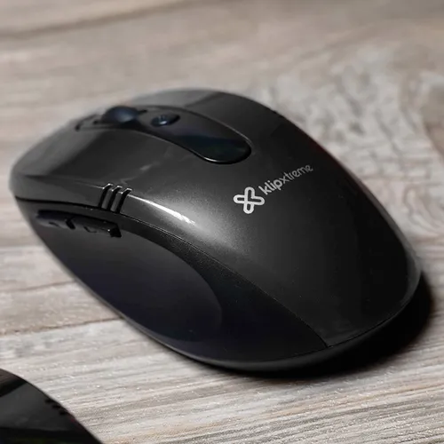 Mouse Inalámbrico Klipxtreme Kmw-330bk Negro