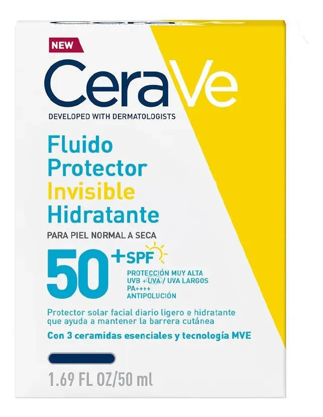CeraVe Protector Solar Facial Hidratante Fps 50 50ml