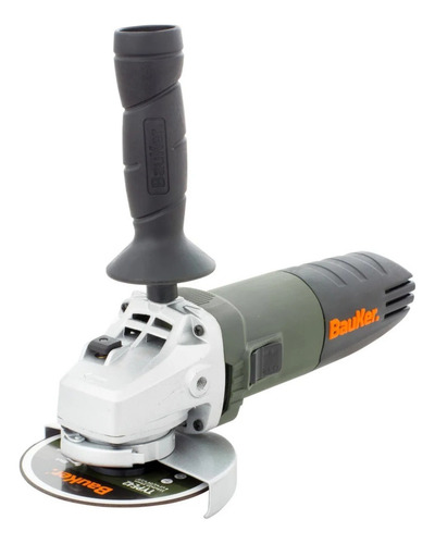 Esmeril Angular Bauker Con Maleta 4,5 820w + 20 Discos