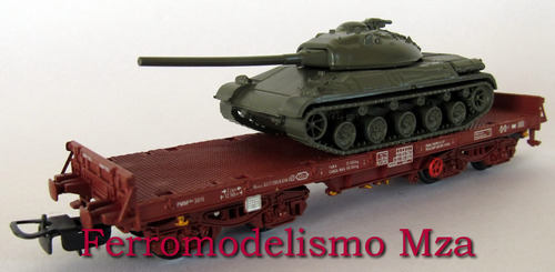 Electrotren - Vagón Con Tanque De Guerra - C: 5141 - C/caja