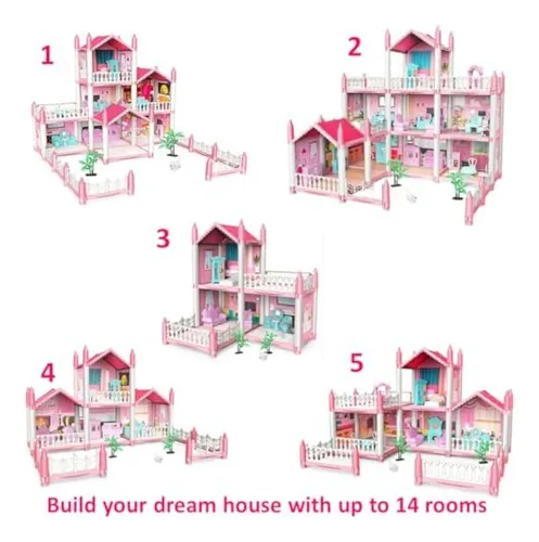 Casa De Muñecas Grande Para Niñas - Casa De