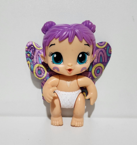 Boneca Mini Baby Alive 10cm Glo Pixies Plum Rainbow (Usado)