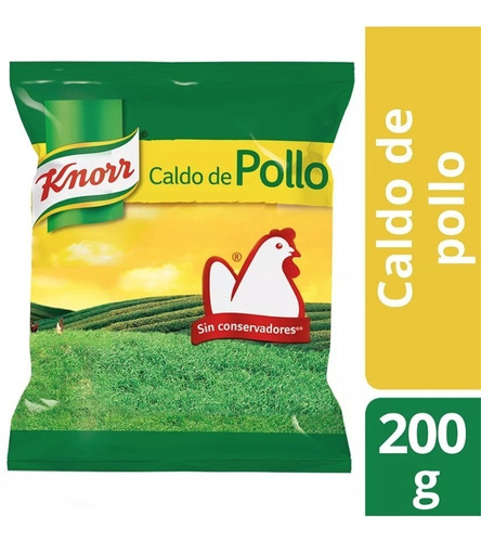 Caja Sazonador Knorr Suiza Bolsa De 200 Grs Con 18 Piezas