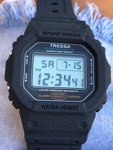 Reloj Tressa Zulu Digital Wr 50mts. - Cuotas! Casa Tagger