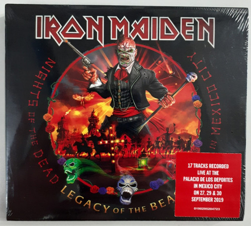Cd Duplo - Iron Maiden - ( Legacy Of The Beast ) - Digipack