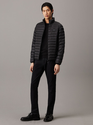 Parka Quilt Negro Calvin Klein