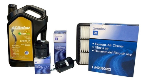 Kit De Filtros + Lubricante Original Chevrolet Spark 1.0