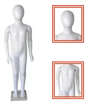 Comprar 2 Manequim Infantil Casal 4\u002F6 Anos Unissex + Base Vitrini