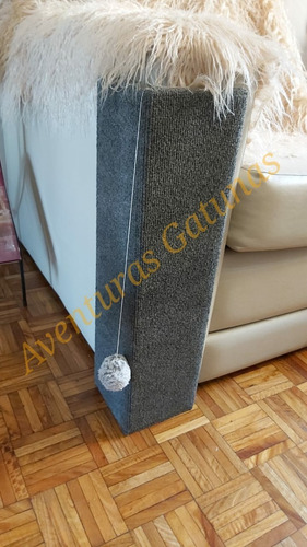 Rascador Esquinero - Para Gatos - Ideal Para Sillón Y Pared.