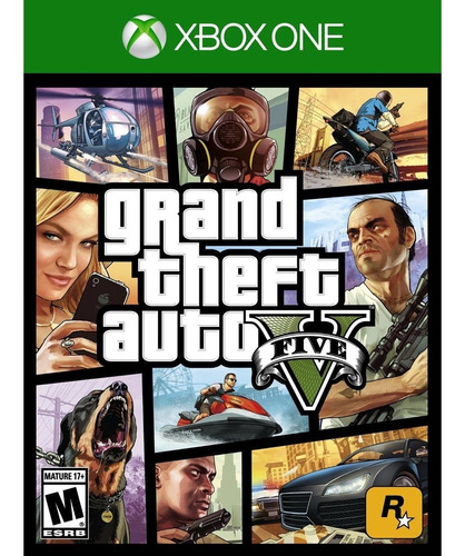 Grand Theft Auto V Xbox One Mídia Física Lacrado