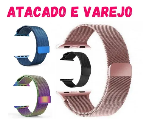 Pulseira 44mm App Watch Iwo 12 13 16 W26 W46 W66 Hw16 X8 X7