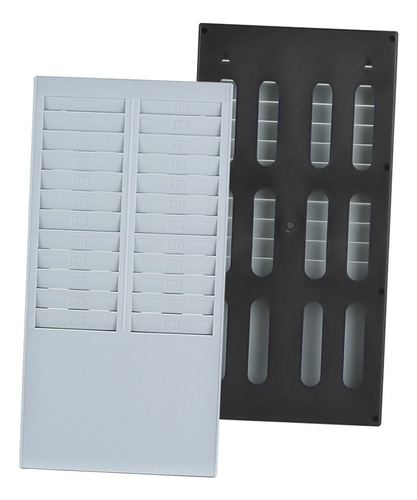 Soporte For Tarjetas De Tiempo De Montaje En Pared Time Rack