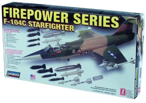 Modelinos De Aviones Lindberg F-104c Starfighter