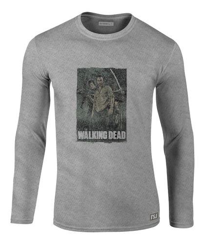 Camiseta Manga Larga Camibuso Walking Dead 2 Ikl