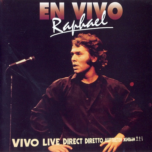 Raphael En Vivo España Cd 1996 Made In Holland Okm Impecable