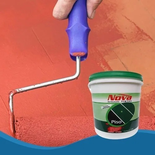Tinta Piso Branco Nova Tintas - Galão 3,6l