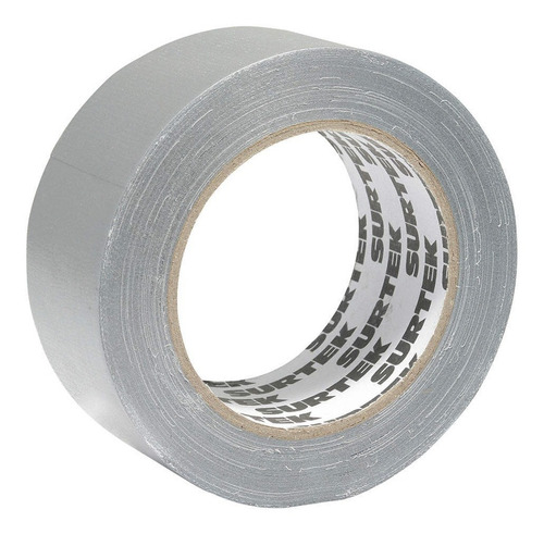 Cinta Para Ducto Gris  2  X 30mts, Marca Surtek