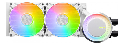 Enfriamiento Líquido Para Cpu Msi Mag Coreliquid E240 White