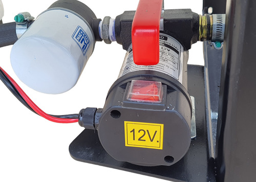 Tanque Abastecimento Diesel 300 Lts C/ Base E Bomba Mac 13