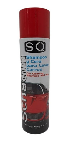 Shampoo Y Cera Para Lavar Carros Schaum 400cm Spray Espuma