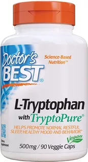 Doctor's Best L-tryptophane L-triptófano 500mg X 90 Caps