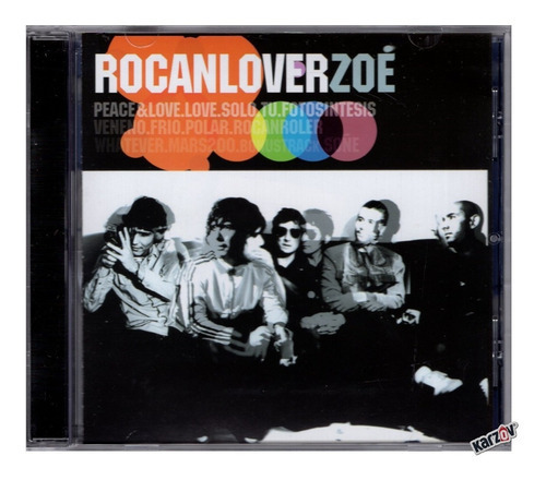 Zoe - Rocanlover - Disco Cd (12 Canciones