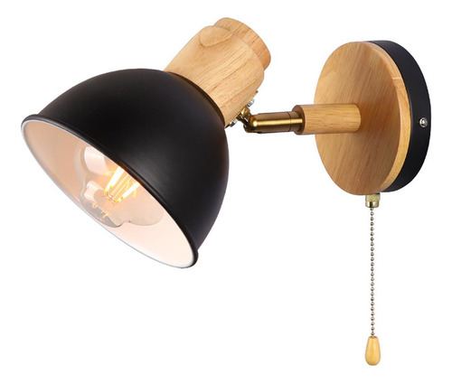 Aplique De Pared Con Interruptor De Cable De Tracción, Luz