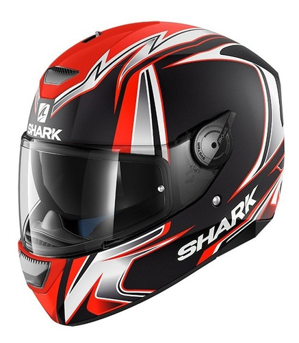 Capacete Shark D-skwal Sykes Fosco Kwo Com Viseira Solar