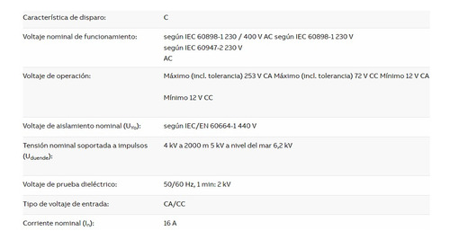 2cds252001r0164 Itm Abb S202 C16 2 P 16a