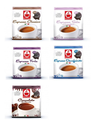 Pack Cafe 30 Capsulas Dolce Gusto Compatibles Caffe Bonini