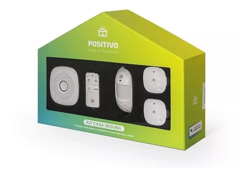 Kit Casa Segura Positivo Casa Inteligente com Smart Central, sensores e controle no Mercado Livre