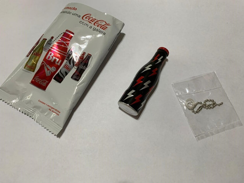 Mini Garrafinhas Coca-cola Da Galera Modelo Preta Raios