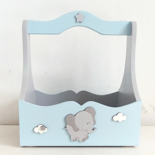 Imagen 2 de 10 de Cajas Porta Productos Del Bebe - Decoración Infantil
