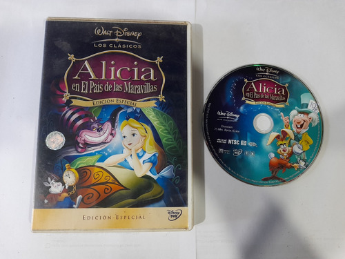 Dvd Alicia En El País De Las Maravillas En Formato Dvd