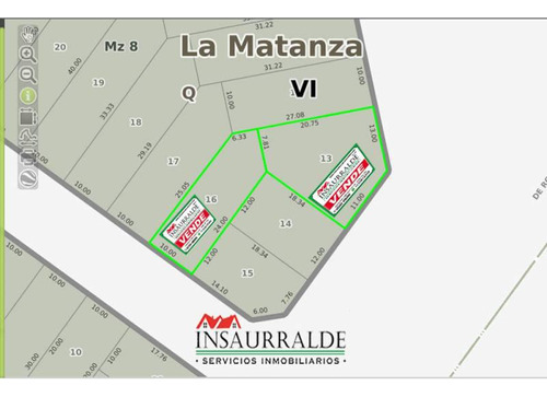 Excelentes Lotes En Block Sobre Colectora 590 M2, Ideal Inversor