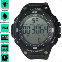 Comprar Relógio Digital De Pulso Esportivo Prova D´agua Unissex Masculino Feminino Surf Surfista Natação Nadador Mergulhador Mergulho Resistente Até 30 Metros De Profundidade Cronômetro Alarme Luz Led