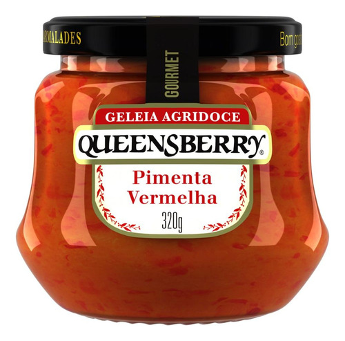Geleia Agridoce De Pimenta Vermelha Queensberry Gourmet 320g