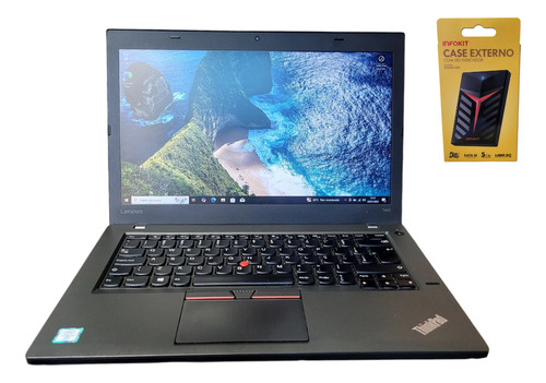 Notebook Lenovo Thinkpad T460 Intel I7 6° 8gb Ram Ssd 500gb (Recondicionado)