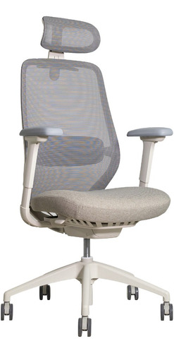 Silla De Oficina Nihmo 4 New Gerencial Blanco