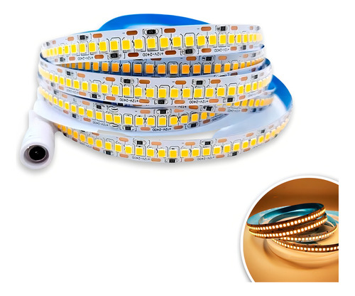 Apollo LEDS por Metro Profissional 2835 fita branca cálida de