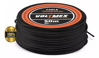 Cable Eléctrico Calibre 10 Awg De 50 Metros Cca 600 V
