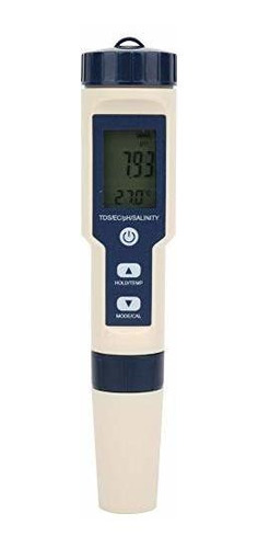 Medidor Agua Ip67 Ph Salinity Tds Ec Prueba Temperatura Ez